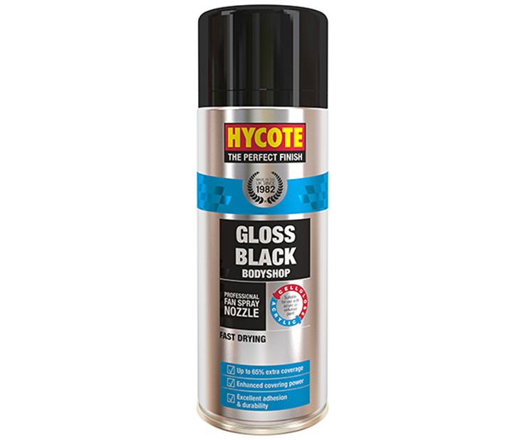 gloss black plastic paint